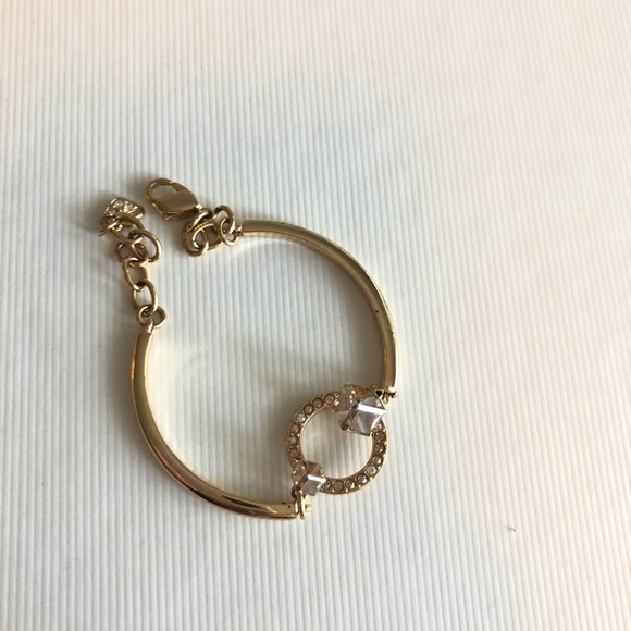 Swarovski Geometric Bangle Bracelet - Picture 3 of 5